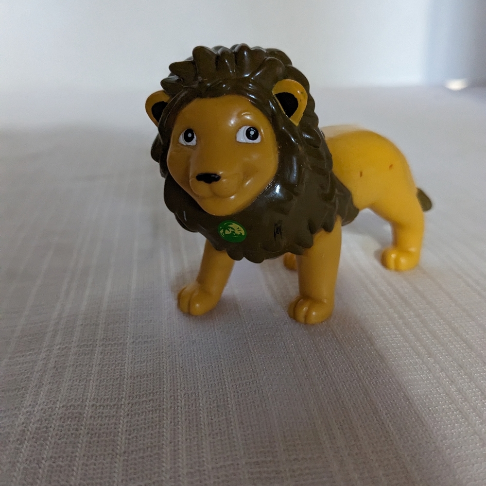 Safari Zoo animals Lot Of 6 toy figures green global tag Mattel 2006 - Picture 5 of 9